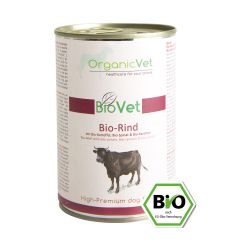 ORGANICVET BioVet mit Rind f.Hunde