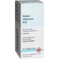 BIOCHEMIE DHU 6 Kalium sulfuricum D 12 Tabletten