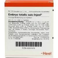 EMBRYO totalis suis Injeel Ampullen