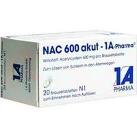 NAC 600 akut-1A Pharma Brausetabletten