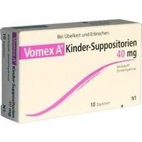 VOMEX A Kinder-Suppositorien 40 mg