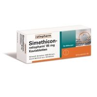 SIMETHICON-ratiopharm 85 mg Kautabletten