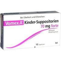 VOMEX A Kinder-Suppositorien 70 mg forte