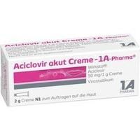 ACICLOVIR akut Creme-1A Pharma