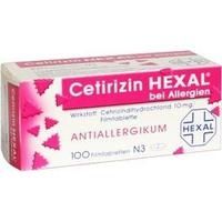 CETIRIZIN HEXAL Filmtabletten bei Allergien