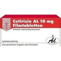 CETIRIZIN AL 10 mg Filmtabletten