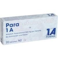 PARACETAMOL 500-1A Pharma Tabletten