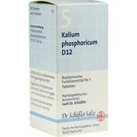 BIOCHEMIE DHU 5 Kalium phosphoricum D 12 Tabletten