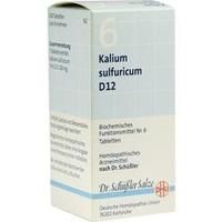 BIOCHEMIE DHU 6 Kalium sulfuricum D 12 Tabletten