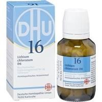 BIOCHEMIE DHU 16 Lithium chloratum D 6 Tabletten