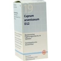 BIOCHEMIE DHU 19 Cuprum arsenicosum D 12 Tabletten