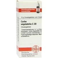 CARBO VEGETABILIS C 30 Globuli