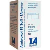 AMBROXOL 15 Saft-1A Pharma