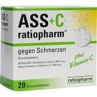 ASS + C-ratiopharm gegen Schmerzen Brausetabletten