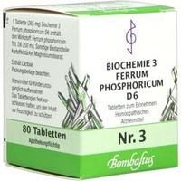 BIOCHEMIE 3 Ferrum phosphoricum D 6 Tabletten