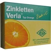 ZINKLETTEN Verla Orange Lutschtabletten