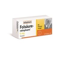 FOLSÄURE-RATIOPHARM 5 mg Tabletten