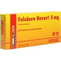 FOLSÄURE HEVERT 5 mg Ampullen