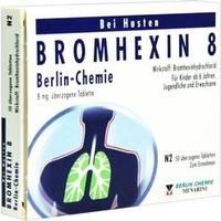 BROMHEXIN 8 Berlin Chemie überzogene Tabletten