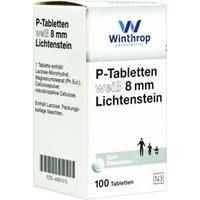 P TABLETTEN weiß 8 mm