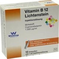 VITAMIN B12 1.000 μg Lichtenstein Ampullen