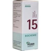 BIOCHEMIE Pflüger 15 Kalium jodatum D 6 Tabletten