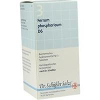 BIOCHEMIE DHU 3 Ferrum phosphoricum D 6 Tabletten