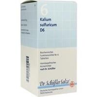 BIOCHEMIE DHU 6 Kalium sulfuricum D 6 Tabletten