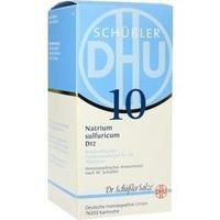 BIOCHEMIE DHU 10 Natrium sulfuricum D 12 Tabletten