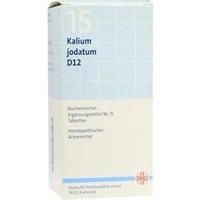 BIOCHEMIE DHU 15 Kalium jodatum D 12 Tabletten