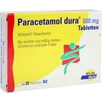 PARACETAMOL dura 500 mg Tabletten