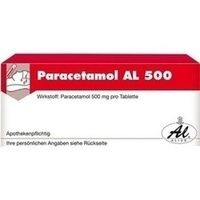 PARACETAMOL AL 500 Tabletten