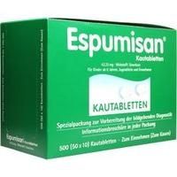 ESPUMISAN Kautabletten f.bildgebende Diagnostik