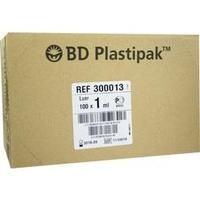 BD PLASTIPAK Tuberkulinspr.1 ml o.Kanüle