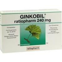 GINKOBIL-ratiopharm 240 mg Filmtabletten