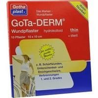 GOTA-DERM thin hydrokoll.Wundpfl.steril 10x10 cm