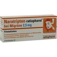 NARATRIPTAN-ratiopharm bei Migräne Filmtabletten