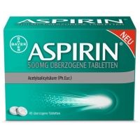 ASPIRIN 500 mg überzogene Tabletten