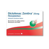 DICLOFENAC Zentiva 25 mg Filmtabletten