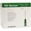 STERICAN Kanülen Luer-Lok 0,80x40 mm Gr.2 grün