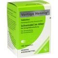 VERTIGO HENNIG Tabletten