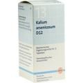 BIOCHEMIE DHU 13 Kalium arsenicosum D 12 Tabletten