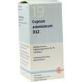 BIOCHEMIE DHU 19 Cuprum arsenicosum D 12 Tabletten