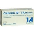 CETIRIZIN 10-1A Pharma Filmtabletten