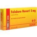 FOLSÄURE HEVERT 5 mg Ampullen