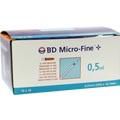 BD MICRO-FINE+ Insulinspr.0,5 ml U100 12,7 mm