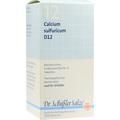 BIOCHEMIE DHU 12 Calcium sulfuricum D 12 Tabletten